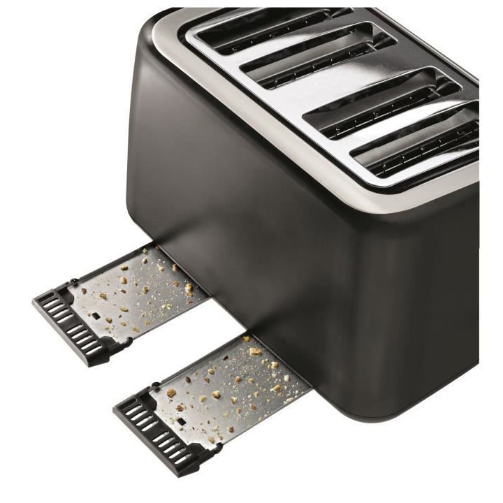 TEFAL TT770811 Grille-pain Maison 4 fentes, Remontée extra haute des