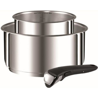 TEFAL L9408802 INGENIO PRÉFÉRENCE Set de 2 casseroles 16/20 cm + Poi