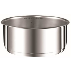 TEFAL L9408802 INGENIO PRÉFÉRENCE Set de 2 casseroles 16/20 cm + Poignée amovible - Induction - Inox