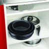 TEFAL Sauteuse Induction Ingenio Authentic - 26 cm - Noir moucheté