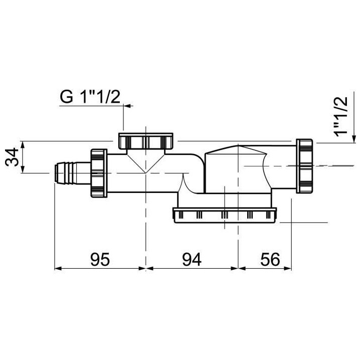 WIRQUIN Siphon extra plat Espace - ?Évier a 1 bac