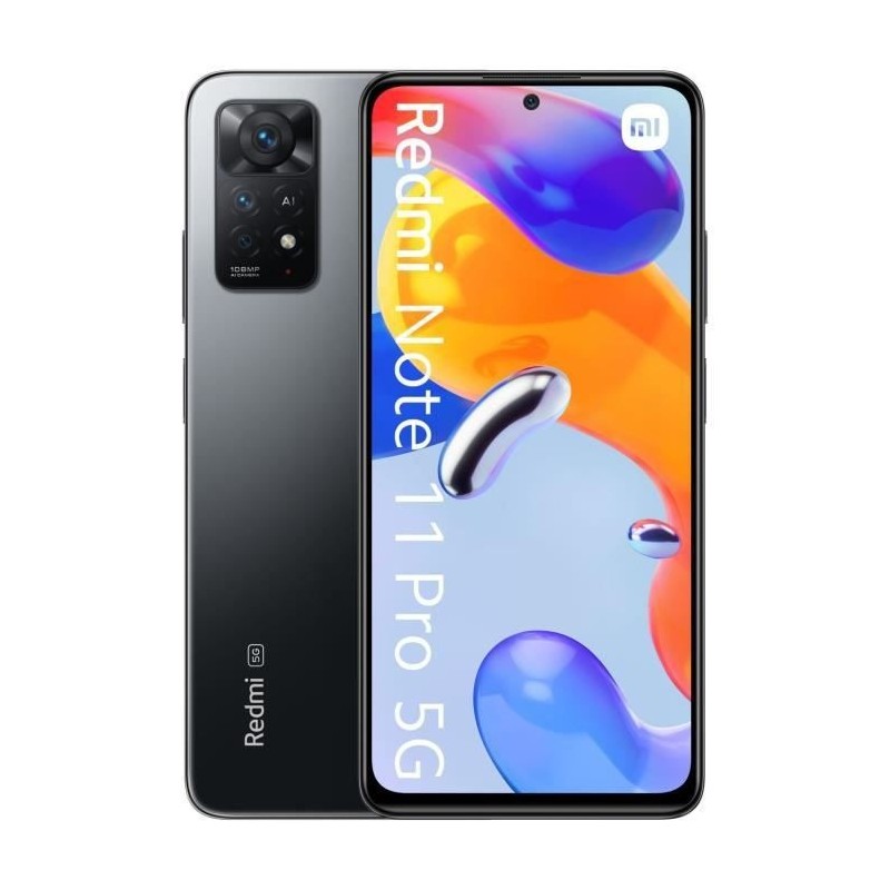 XIAOMI Redmi Note 11 Pro 128Go 5G Gris