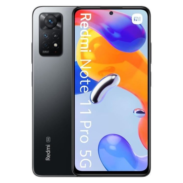 XIAOMI Redmi Note 11 Pro 128Go 5G Gris