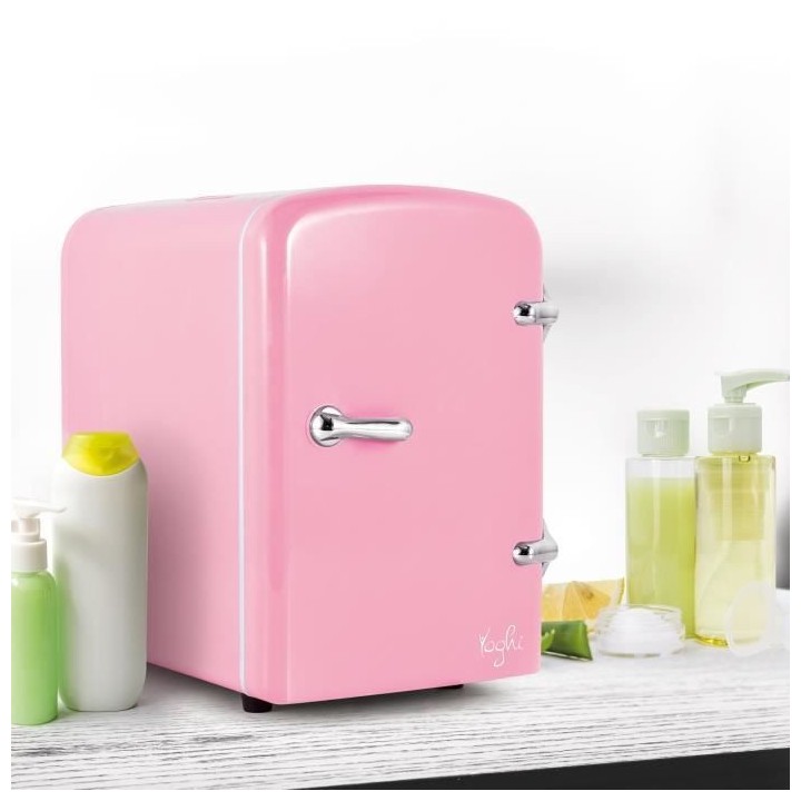 YOGHI Mini Réfrigérateur 4 L Cosmétiques versatile et silencieux -