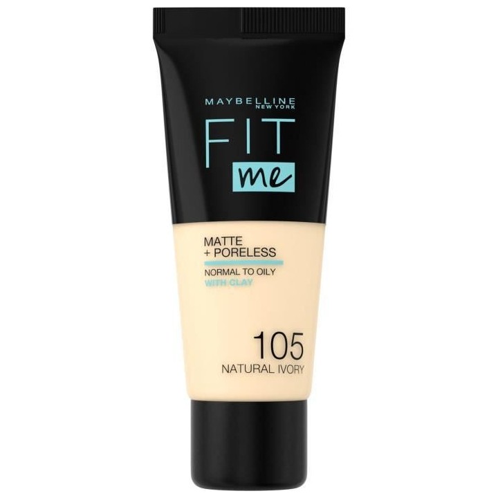 Fond de Teint Fluide Fit Me Matte & Poreless MAYBELLINE NEW YORK - Pea