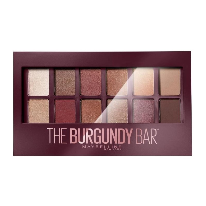 Palette The Burgundy Bar Fards a Paupieres MAYBELLINE - 12 ml