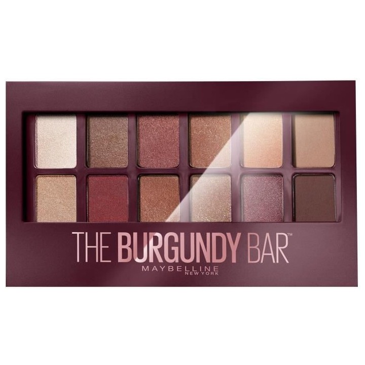 Palette The Burgundy Bar Fards a Paupieres MAYBELLINE - 12 ml