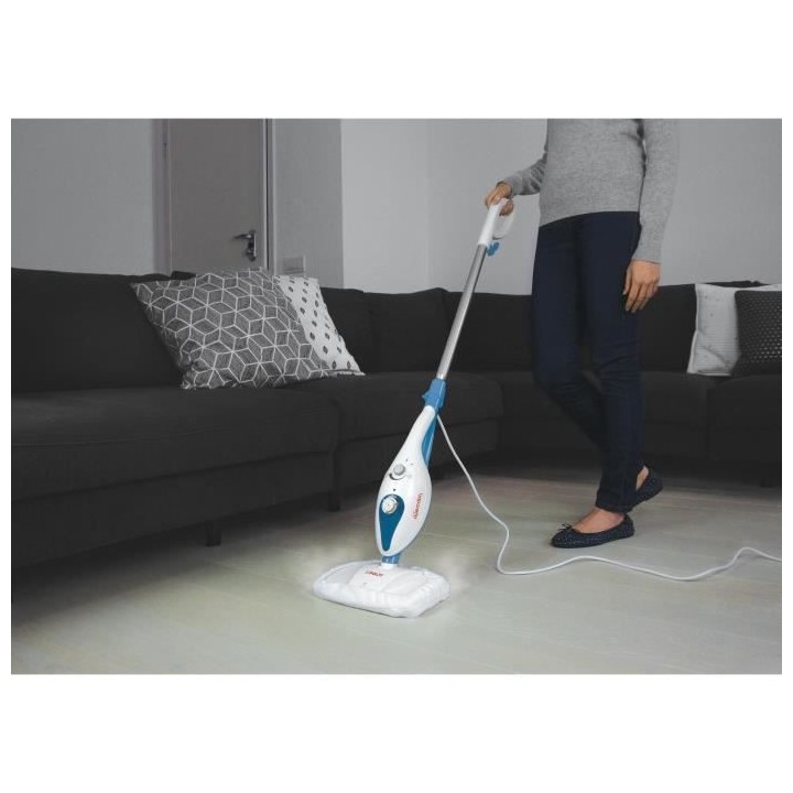 POLTI VAPORETTO SV220 - BALAI VAPEUR MULTI-USAGES 2 en 1-1300 W-320 mL