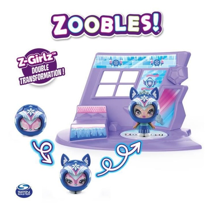 ZOOBLES JOUET - PACK DE 1 Z-GIRLZ - 6061365 - Boules Magiques et Color