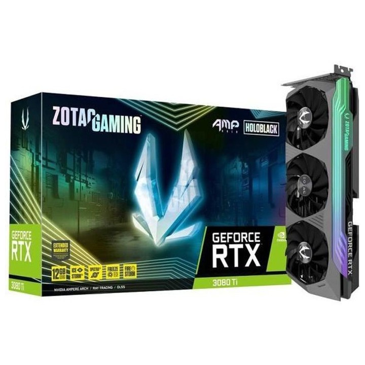 Carte Graphique - ZOTAC - GeForce RTX 3080 Ti AMP HOLO - ZT-A30810F-10