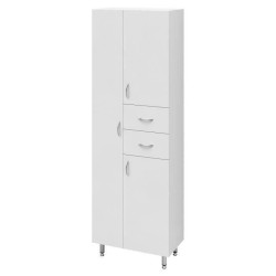 ARMANDO Armoire de Salle de bain 3 portes - L 60 cm - Blanc