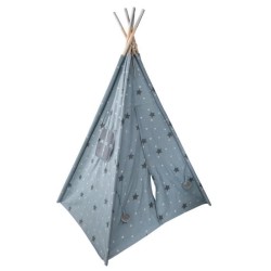 Tipi 5 pieds H.160 cm - Argent - Style enfant