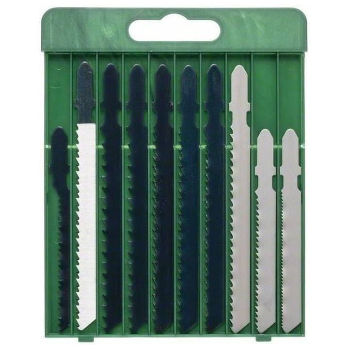 BOSCH Accessoires - 10 lames scies sauteuses emmanch. T