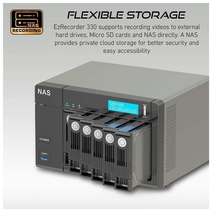 AVerMedia EzRecorder330- Booetier Enregistrement et Streaming en Full