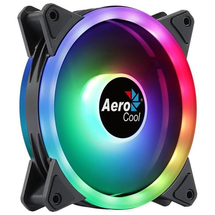 AEROCOOL Duo 12 ARGB - Ventilateur 120mm A-RGB pour boitier