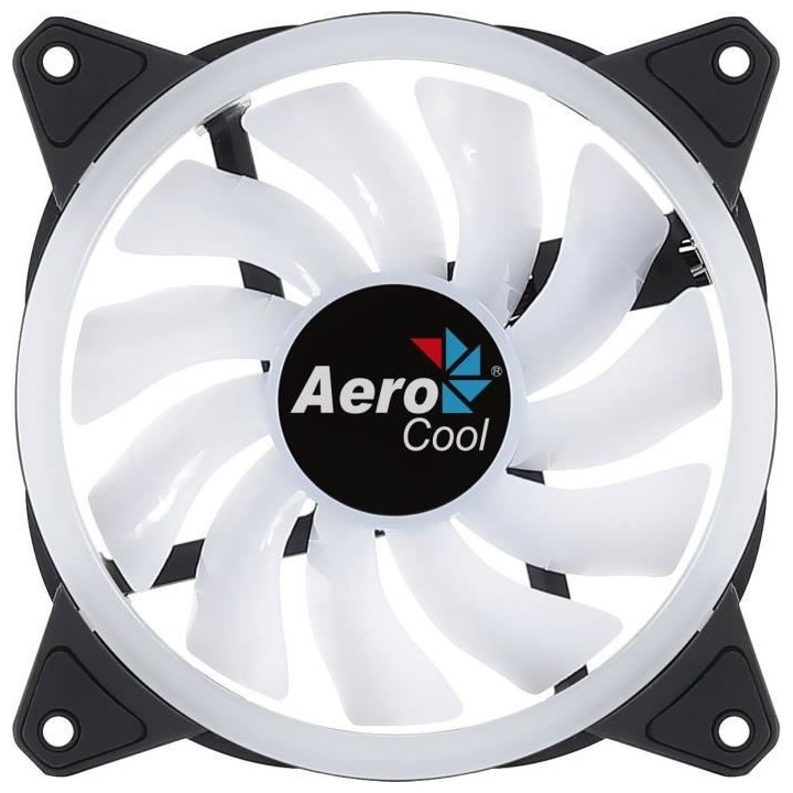 AEROCOOL Duo 12 ARGB - Ventilateur 120mm A-RGB pour boitier