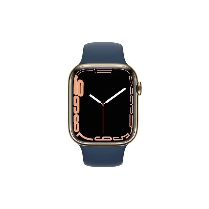 Apple Watch Series 7 GPS + Cellulaire - 45mm - Boîtier acier inoxidab