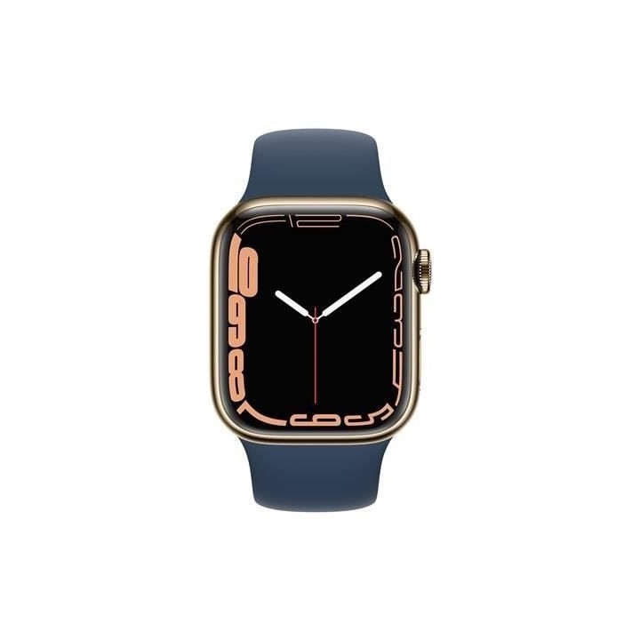 Apple Watch Series 7 GPS + Cellulaire - 41mm - Boîtier acier inoxidab
