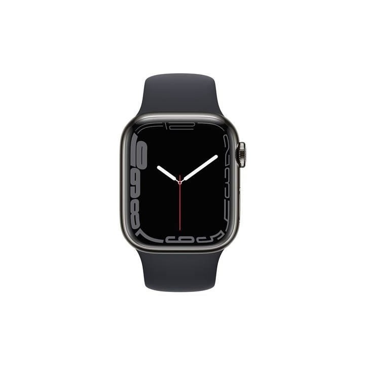 Apple Watch Series 7 GPS + Cellulaire - 41mm -Boîtier acier inoxidabl