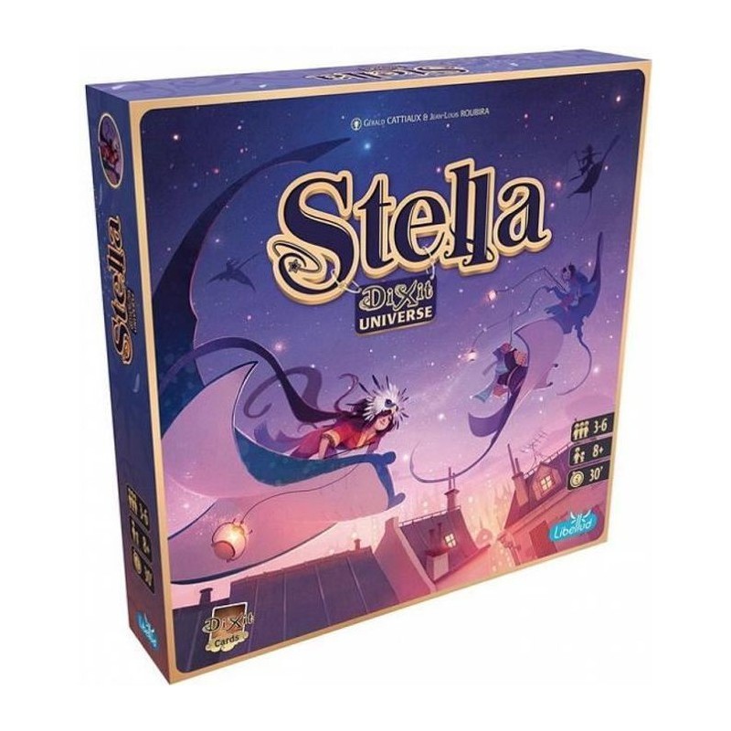 Libellud | Stella : Dixit Universe | Jeu de société | a partir de 8 ans | 3 a 6 joueurs | 30 minutes