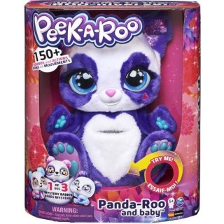 PEEK-A-ROO - MAMAN PANDA ET BEBE SURPRISE - 6060420 - Peluche interact