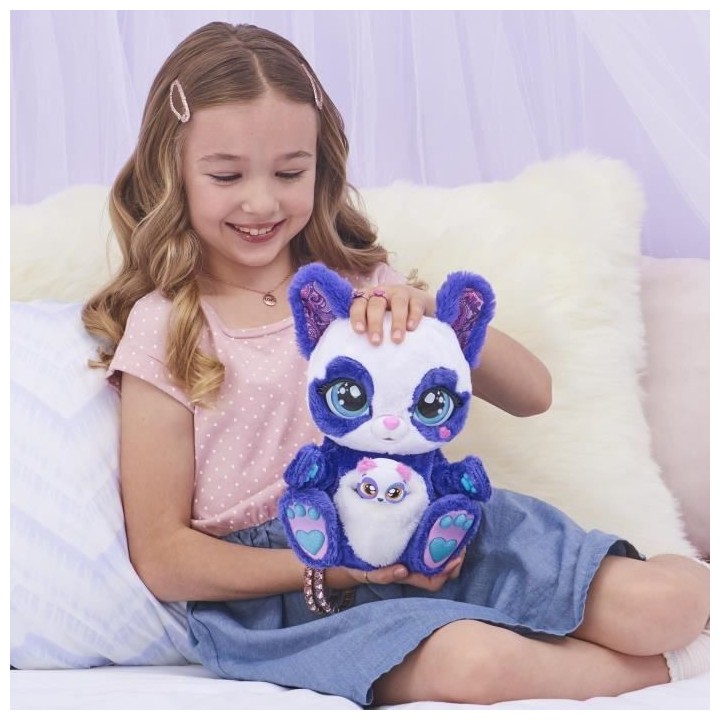 PEEK-A-ROO - MAMAN PANDA ET BEBE SURPRISE - 6060420 - Peluche interact