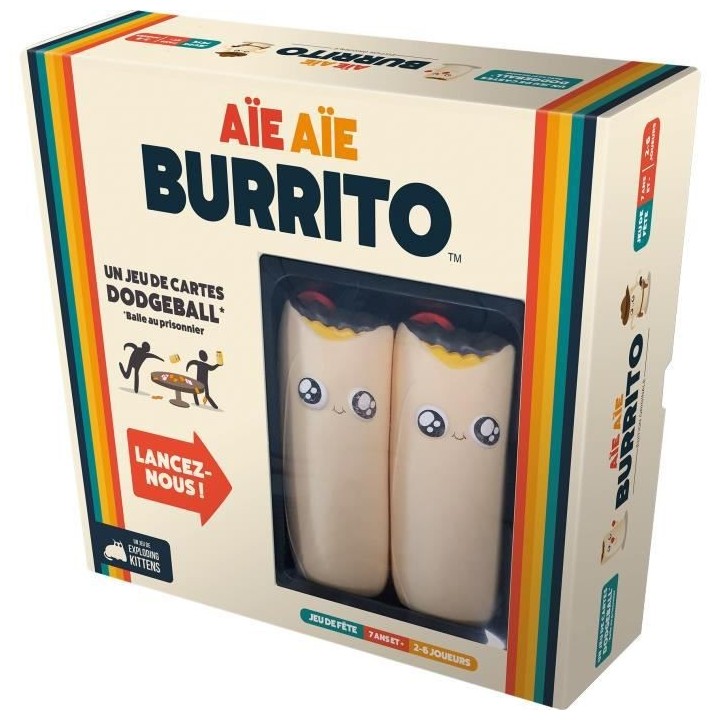 ASMODEE - Aie Aie Burrito - Age: 7+ - Nombre de joueurs: 2-6