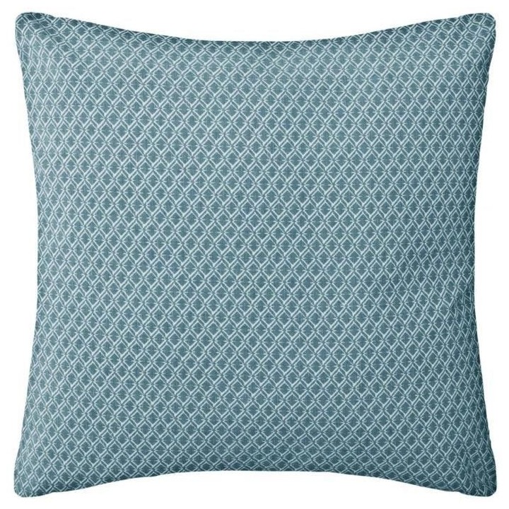 Coussin motif Otto - 38 x 38 cm - Bleu