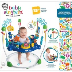 Trotteur Aire d'Eveil a Rebonds Neptune's Ocean Discovery™ - BABY EINSTEIN