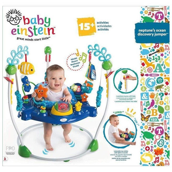 Trotteur Aire d'Eveil a Rebonds Neptune's Ocean Discovery™ - BABY EI