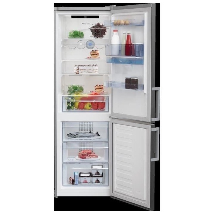 BEKO - RCNA366DSN - Réfrigérateur congélateur bas - 320 L (211+109)