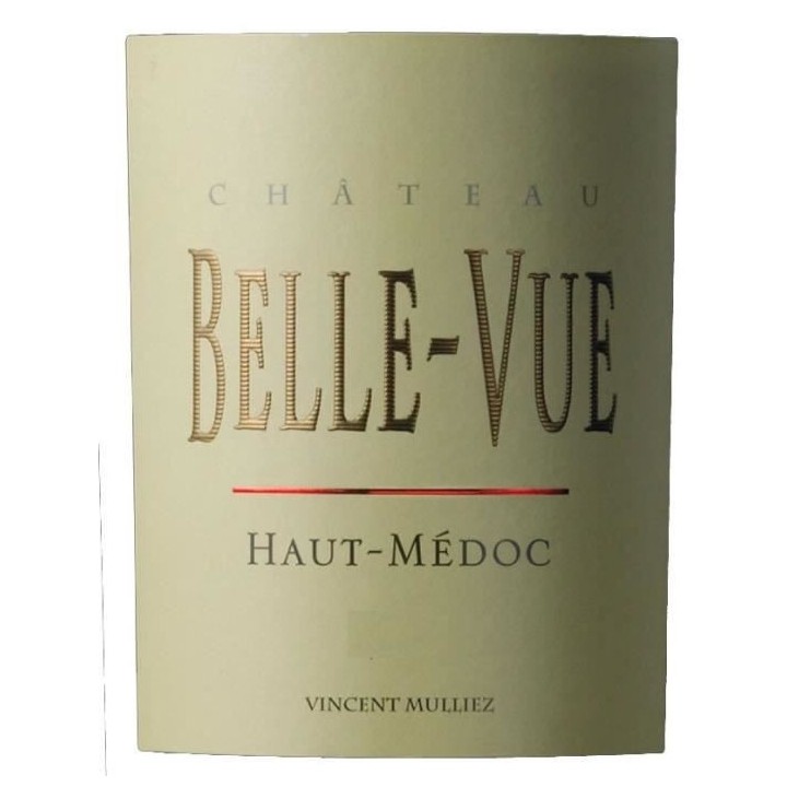 Château Belle-vue 2019 Haut-Médoc - Vin rouge de Bordeaux