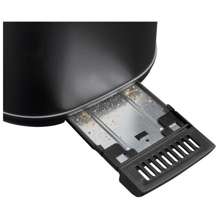 Bestron Grille-pain pour 2 tranches de pain grillé, Inclut support a