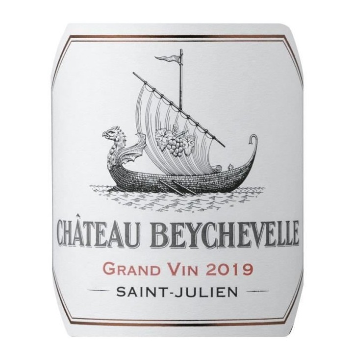 Château Beychevelle 2019 Saint Julien - Vin rouge de Bordeaux