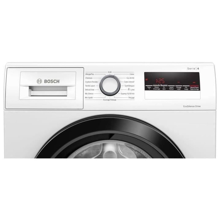 Lave-linge hublot BOSCH WAN28209FF SER4 - 9 kg - Induction - Fin diff