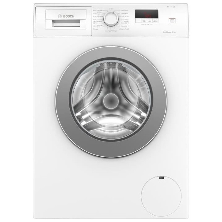 Lave-linge hublot BOSCH WAJ24018FR SER2 - 8 kg - Induction - L60cm - 1