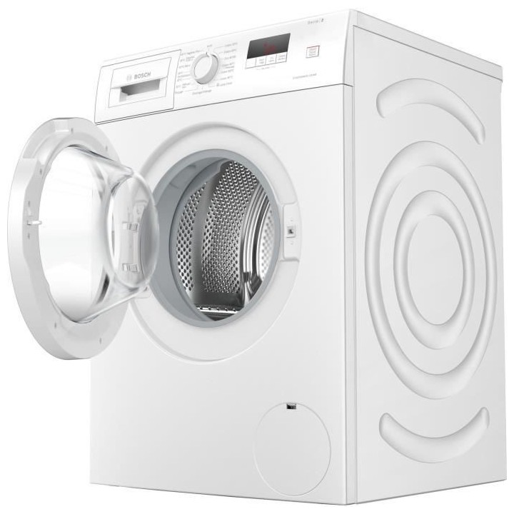 Lave-linge hublot BOSCH WAJ24018FR SER2 - 8 kg - Induction - L60cm - 1