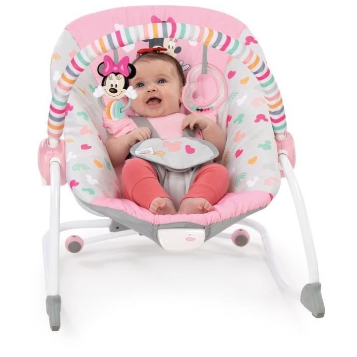 Transat BRIGHT STARS Disney baby Minnie - Evolutif - 2 Positions incli