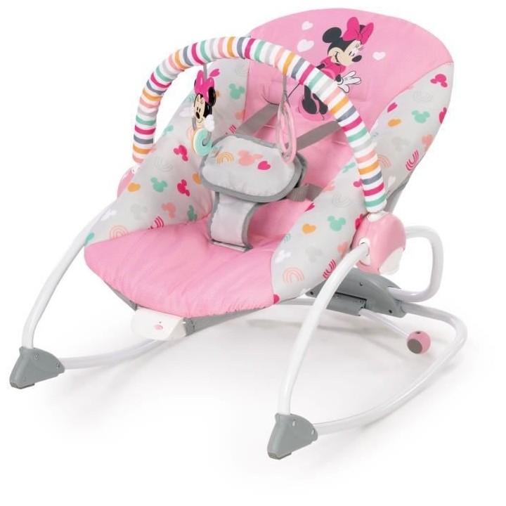 Transat BRIGHT STARS Disney baby Minnie - Evolutif - 2 Positions incli