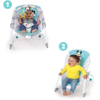 Transat BRIGHT STARS Disney baby Mickey - Evolutif - 2 Positions incli