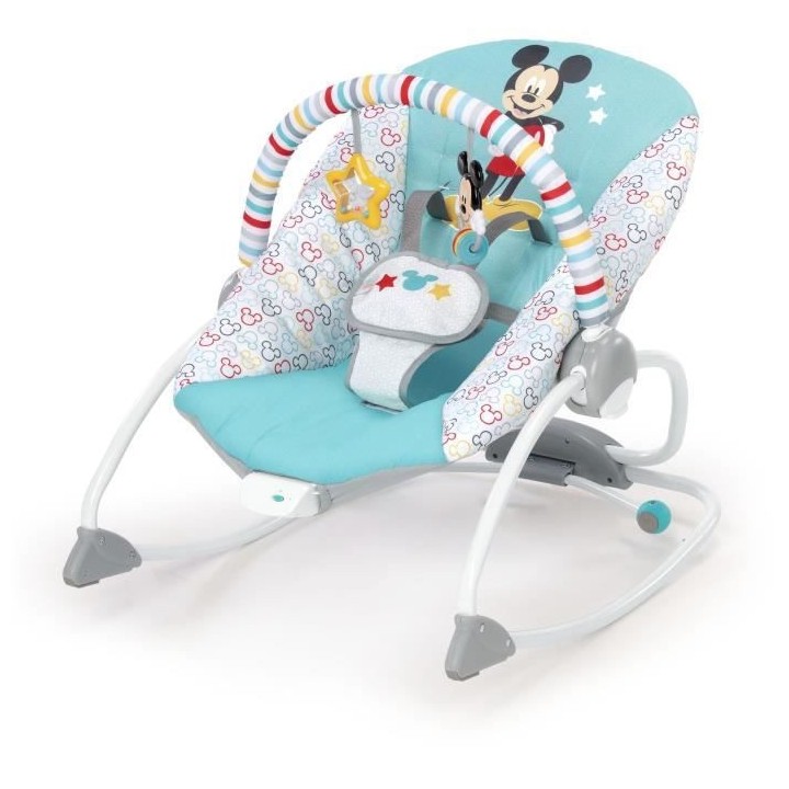 Transat BRIGHT STARS Disney baby Mickey - Evolutif - 2 Positions incli