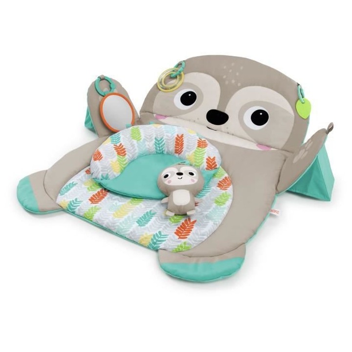 Tapis d'éveil BRIGHT STARS Paresseux - Taille XL - Avec coussin de ma