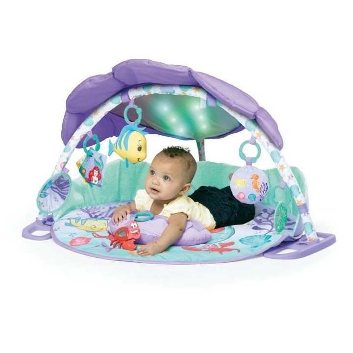 Tapis d'éveil BRIGHT STARS Pink Disney Gym - 48 x 81 x 81 cm - Multic