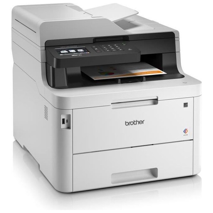Imprimante multifonction - BROTHER MFC-L3770CDW - Laser couleur 4-en-1