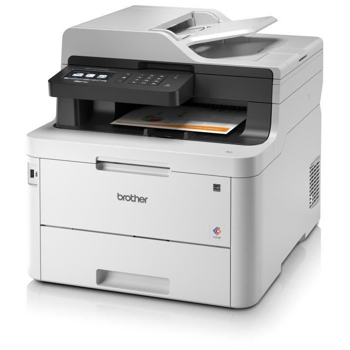 Imprimante multifonction - BROTHER MFC-L3770CDW - Laser couleur 4-en-1