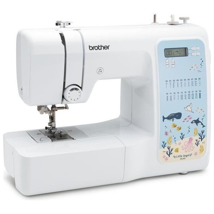 BROTHER Machine a coudre électronique pour jeunes créatifs KE20S - 2