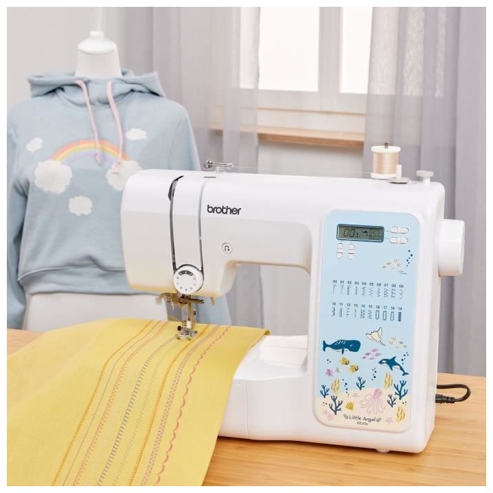 BROTHER Machine a coudre électronique pour jeunes créatifs KE20S - 2
