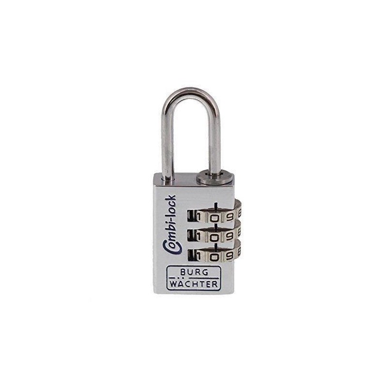 BURG-WÄCHTER Cadenas Chromo 90 20 SB - Anse chromé