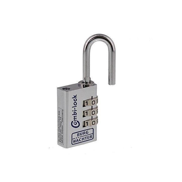 BURG-WÄCHTER Cadenas Chromo 90 20 SB - Anse chromé