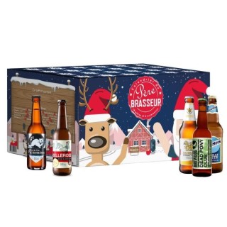 Calendrier de l'avent bieres - 18 bieres + 6 accessoires
